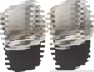 15-3/4 x 18 in. Single Bowl Undermount Bar Sink in Stainless Steel